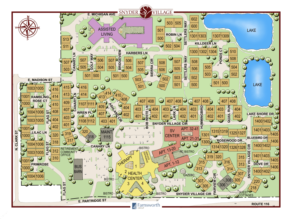 Campus Map - Snyder Village